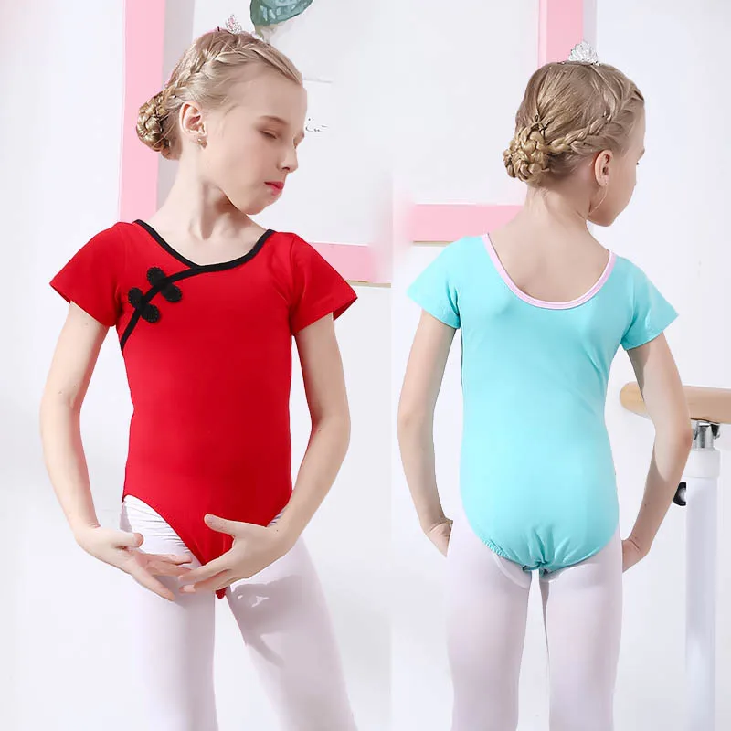 Kids Girls Tank Leotards Ballet Dancing Dress Gymnastics Romper Top Dance Wear 
