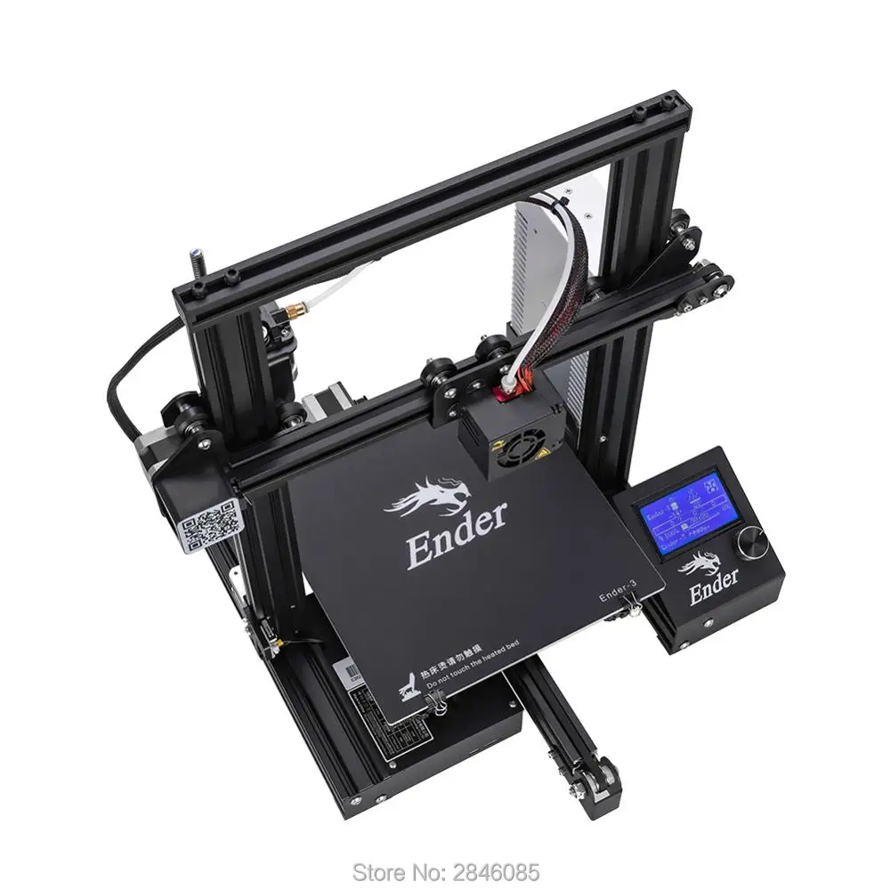 CREALITY 3d принтер Ender 3/Ender 3X из закаленного стекла опционально V slot Resume power Failed Printing DIY