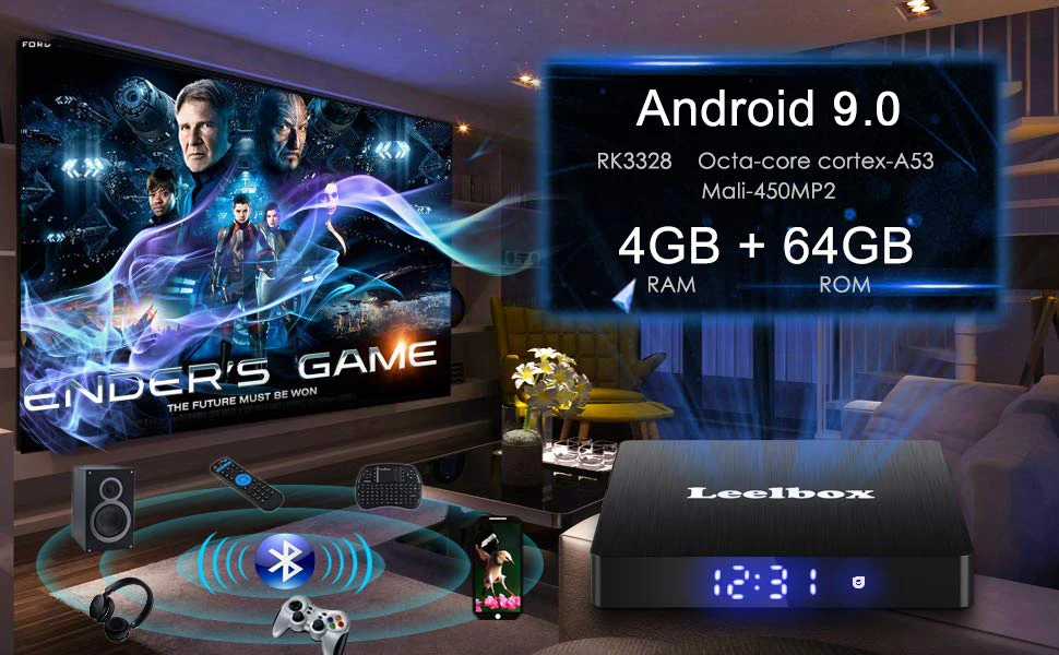 Android Leelbox Q4 Plus 4G Ram  64Gb  Speicher 