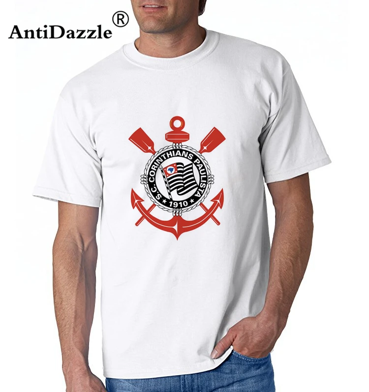 

Antidazzle Corinthians Paulista T Shirts Joao Alves Assis Silva Anciana Fans Club Tops