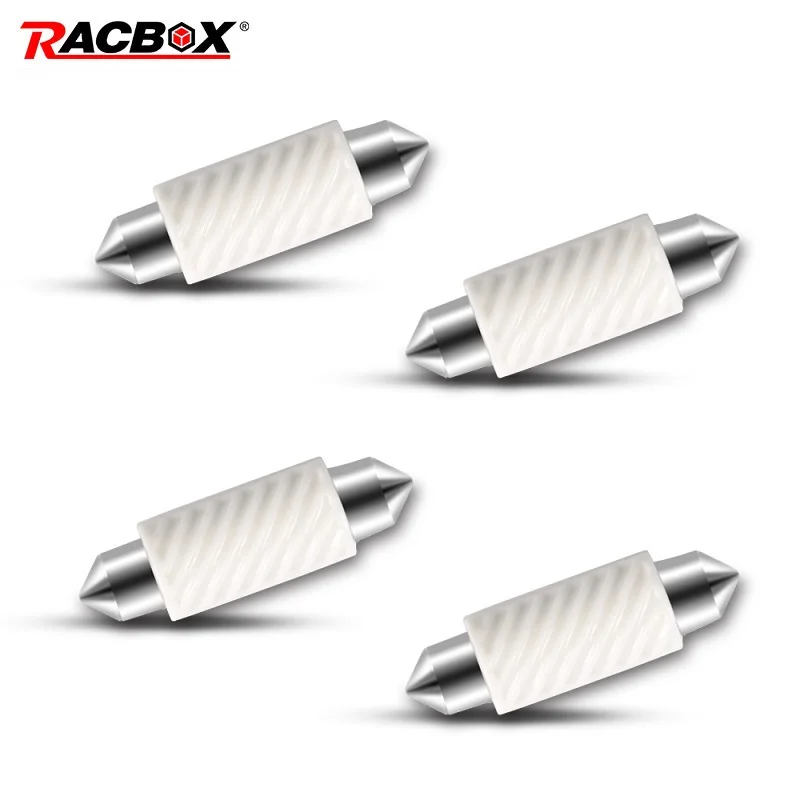 Автомобильный светодиодный сигнальный светильник RACBOX C5W C10W 4 шт. 31 мм 36 39 41 5500K |