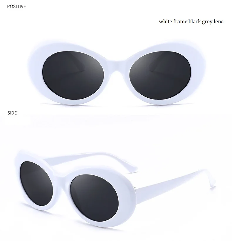 Новые винтажные Ретро очки Солнцезащитные очки женские и мужские солнцезащитные очки Kurt солнцезащитные очки Cobain классические очки солнцезащитные очки