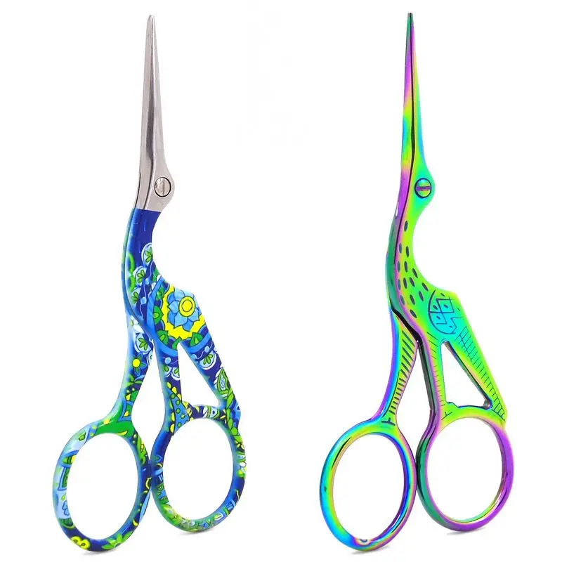 

Stainless Steel colorful Makeup Scissor Nose Hair Shear Eyebrow Scissors CraftingTool DIY Sewing Scissor Make Up Tools