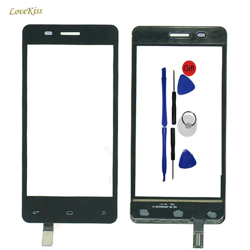 

Touch Screen Panel Digitizer For Fly IQ4403 IQ 4403 Energie 3 4.5 Touchscreen Sensor Front Outer Glass Lens Replacement + Tools