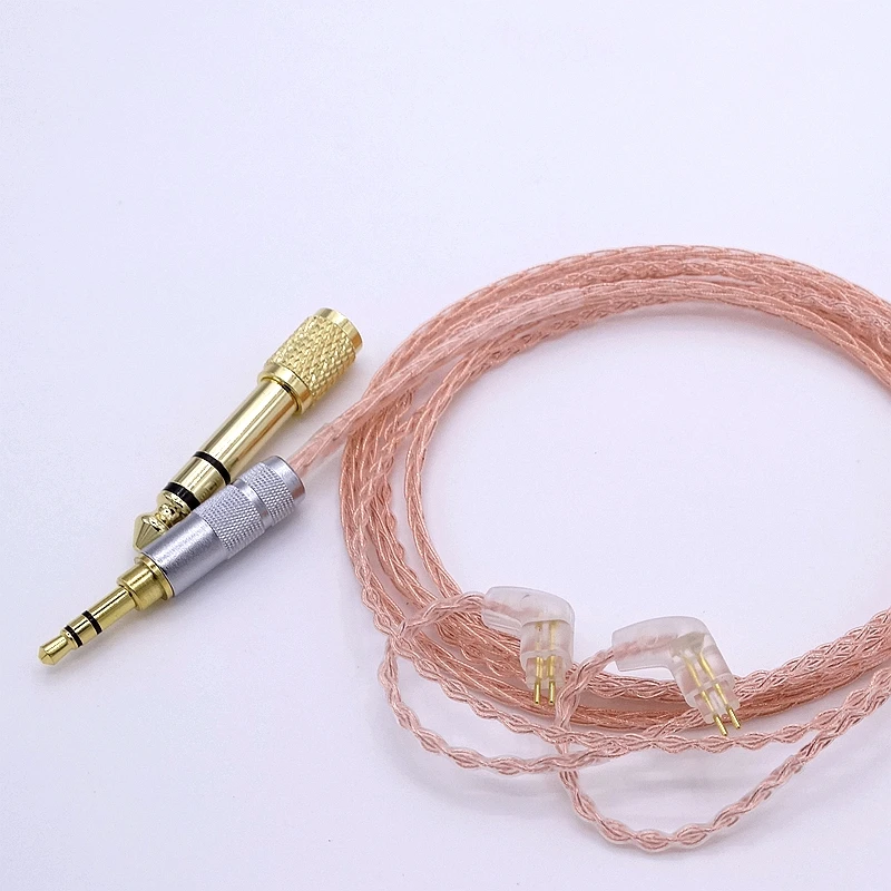 1 2 м 8 ядерный 5N OCC Litz оплетка HiFi кабель Westone ES2 UM Ultimate Ears UE18 UE11 UE10 UE5 для обновления