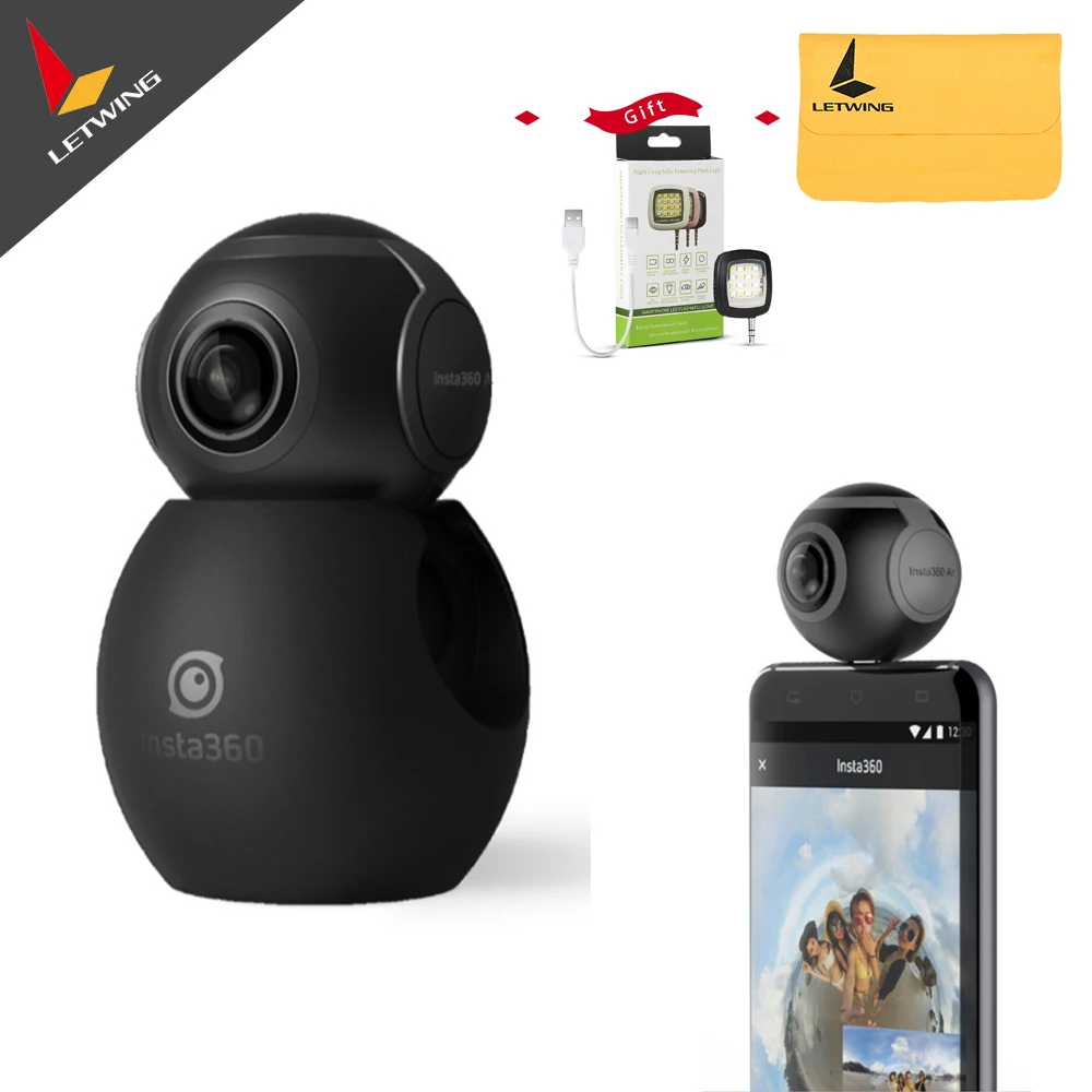 Insta360 Air 360 VR Panoramic Mini Camera Sport Webcam