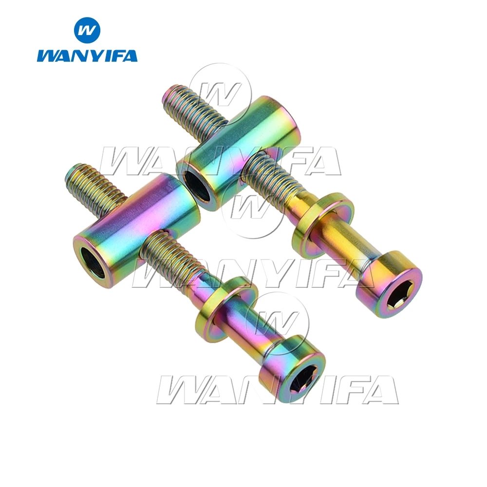 Wanifa 1 пара титана Ti M5 X 40 мм болт гайка шайба для Easton Ec90 Ec70 Zero Seatpost|nut lug|nut openernut bolt |