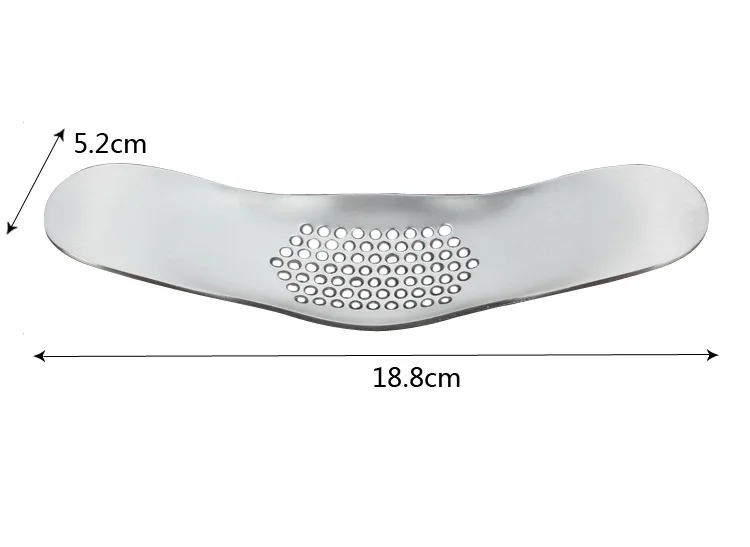 Stainless Steel Garlic Presses Tool Ginger Slicer Metal Kitchen Accessories Ginger Crusher Chopper (1)