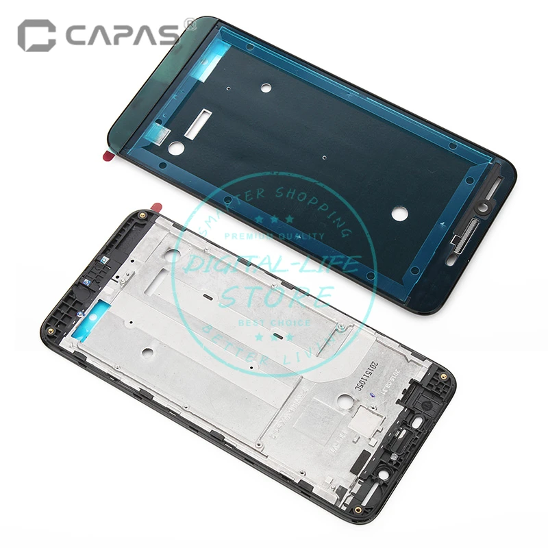 Рамка средней лицевой панели для Asus Zenfone Go ZC500TG Z00VD средняя пластина опорная рамка