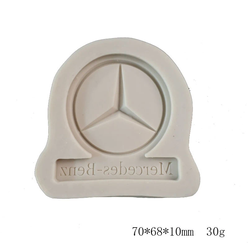 Car Logo Shaped Cake Mould DIY Fondant Silicone Mold Baking Chocolate Cake Decoration Tools Bakeware Tools Brand-Name Car Mold5