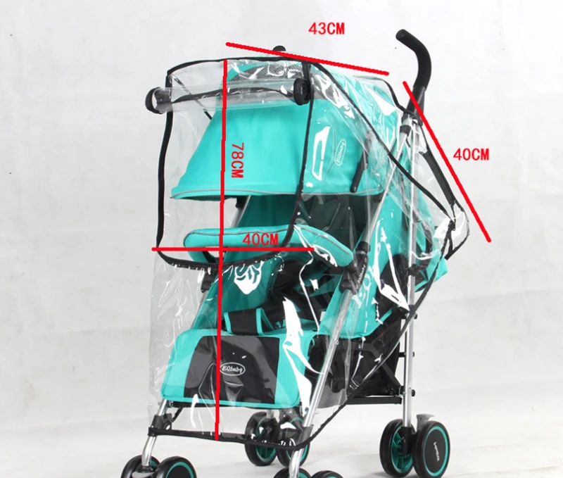 Детские дождевики универсальные коляски Аксессуары для колясок на молнии Открытый Ветер Защита от пыли коляски водонепроницаемый
