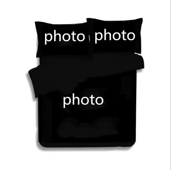 

Customize fee 4Pcs Set Duvet Cover + Bed Skirt +2 pcs Pillow Case 100% Cotton Princess Wed Bedlinen High Quality