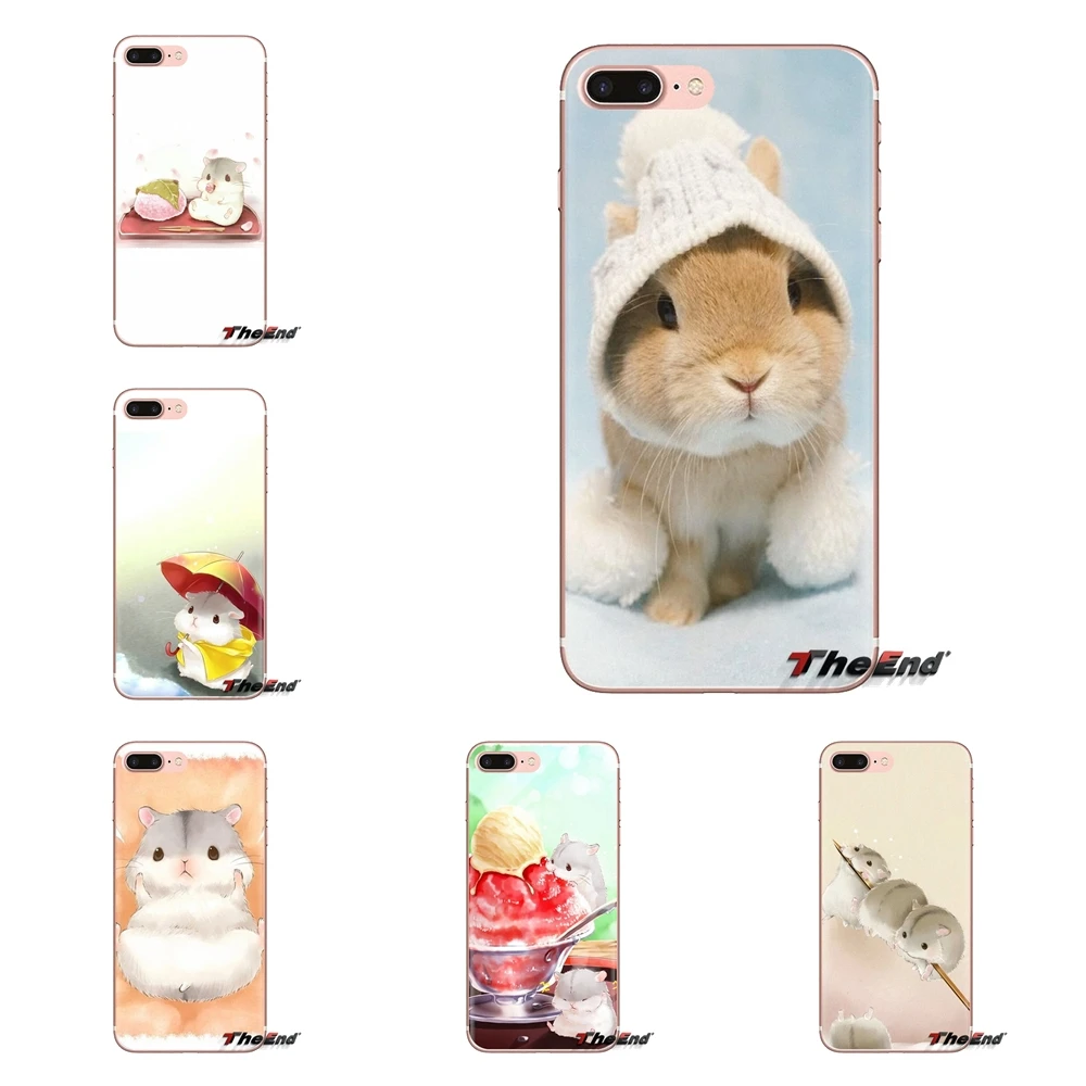 

Transparent TPU Shell Cases For Huawei G7 G8 P7 P8 P9 P10 P20 P30 Lite Mini Pro P Smart Plus 2017 2018 2019 Rabbit mouse Hamster