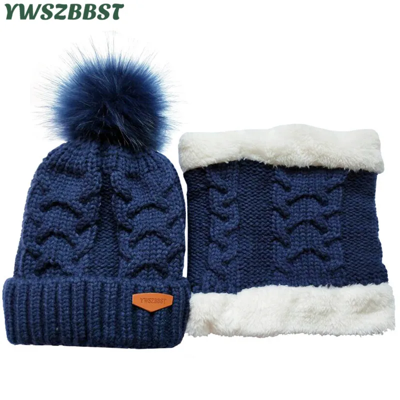 Winter Baby Hat set Plush Warm Baby Cap Scarf Infant Hat Baby Hats for Boys Girls Children Cap Scarf-Collars Women Men Caps Winter Baby Hat set Plush Warm Baby Cap Scarf Infant Hat Baby Hats for Boys Girls Children Cap Scarf-Collars Women Men Caps