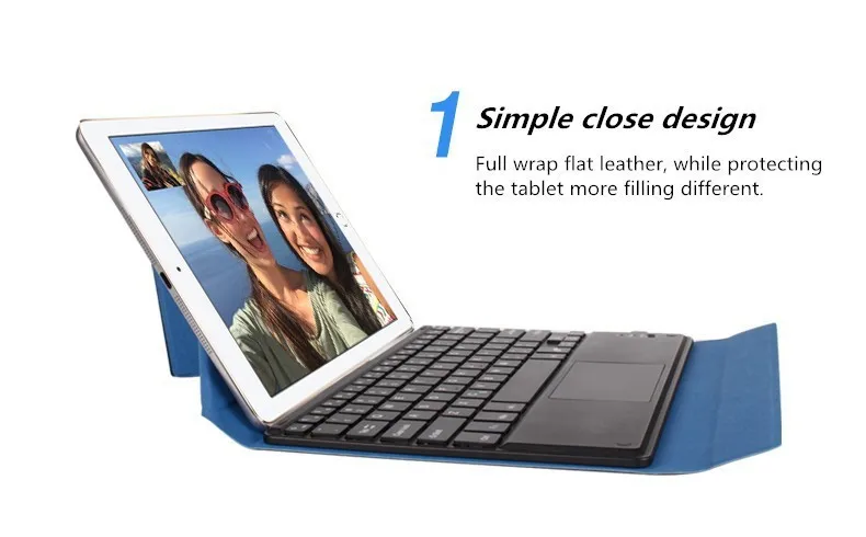 Novo painel de toque caso teclado bluetooth
