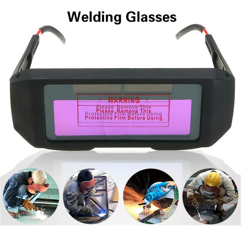 Защитная маска автоматические очки для глаз солнечные очки для сварки линз фотоэлектрическое защитное оборудование для строительных сварочных работ