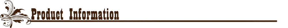 product information