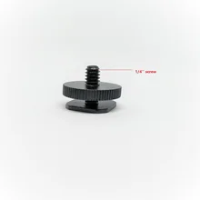Kaliou 1/4 Tripod Screw to Flash Hot Shoe Mount Adapter For DSLR SLR on Hotshoe Studio Accessory Screw Photo Studio Accessories