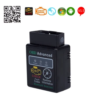 

OBD ELM327 V1.5 Bluetooth OBD2 OBDII Check Engine Car Auto Diagnostic Scanner Tool Interface Adapter For Android