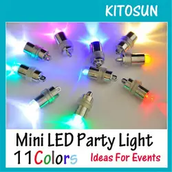 100 шт./лот Рождество Тип изделия LED Floralyte/Рождество украшения свет/мини rgb led свет для шар