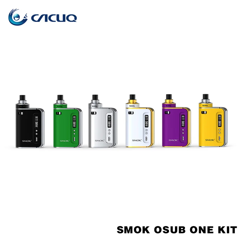 

Original Smok OSUB One TC Starter Kit with Built-in 2200mAh Battery Smoktech Osub One 50W Kit with Leak-proof Hidden Tank