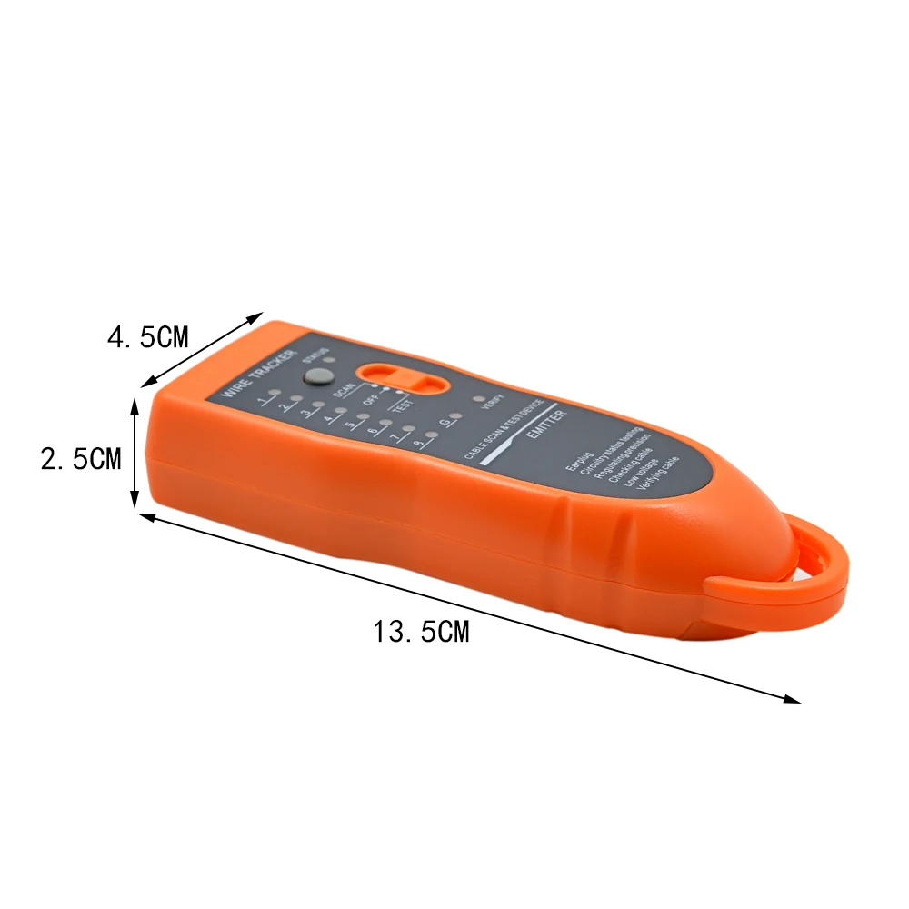 CHIPAL LAN Сетевой кабель тестер телефонный провод трекер для STP UTP Cat5 Cat5E Cat6 RJ45 RJ11 линия Finder Диагностика Tone Tracer