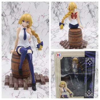 

Anime Fate Stay Night Ruler Jeanne d'Arc Sitting on the Barrel 1/7 Scale Painted PVC Action Figure Collection Model Toys Doll