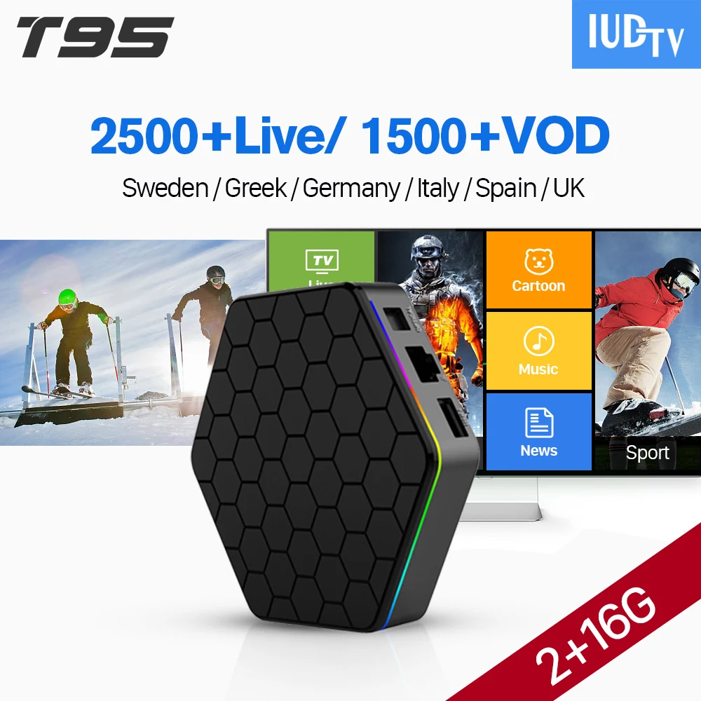 IPTV T95Z Plus TV Box Subscription With 1 Year IUDTV Code IPTV European Sweden UK Spain Italy IPTV Box Media Player IP TV IPTV T95Z Plus TV Box Subscription With 1 Year IUDTV Code IPTV European Sweden UK Spain Italy IPTV Box Media Player IP TV