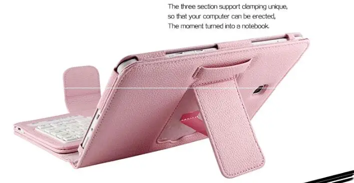 For Samsung GALAXY Tab A 8.0 T350 T351 T355 P350 P355 Removable Bluetooth Keyboard Portfolio Flip P