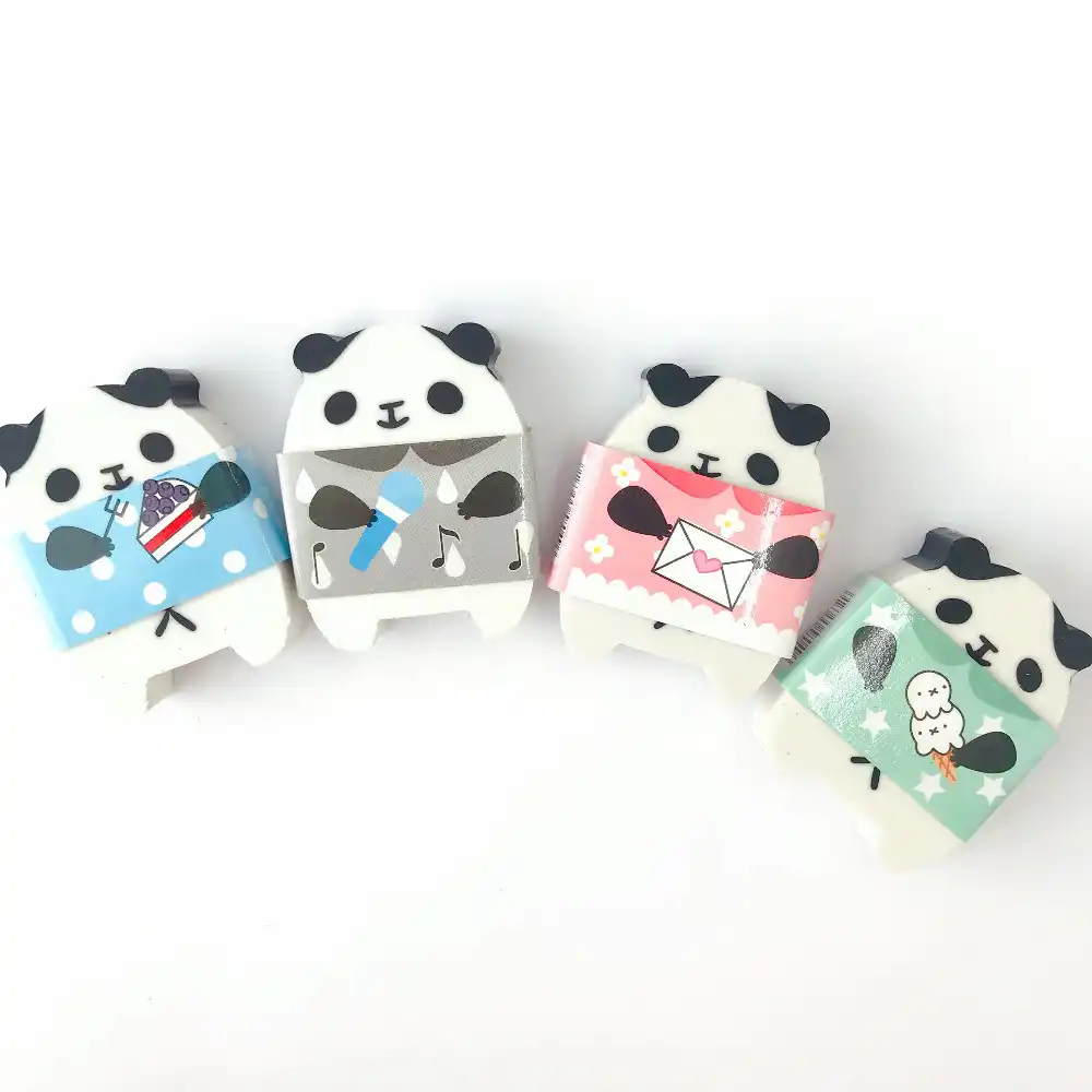 1x Kawaii Panda Eraser Mini School Supply Student Stationery