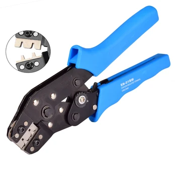 

SN-01BM XH2.54 SM Plug Spring Clamp Crimping Tool Crimping Pliers for ST ZH1.5 2.0PH 2.5XH EH Servo Connectors Dupont 2.54mm Pin