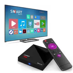 2019 A5X 4 ядра 2 GB + 16 ГБ Android 9,0 пирог ТВ коробка HDMI медиа плеер 4 K HD WI-FI