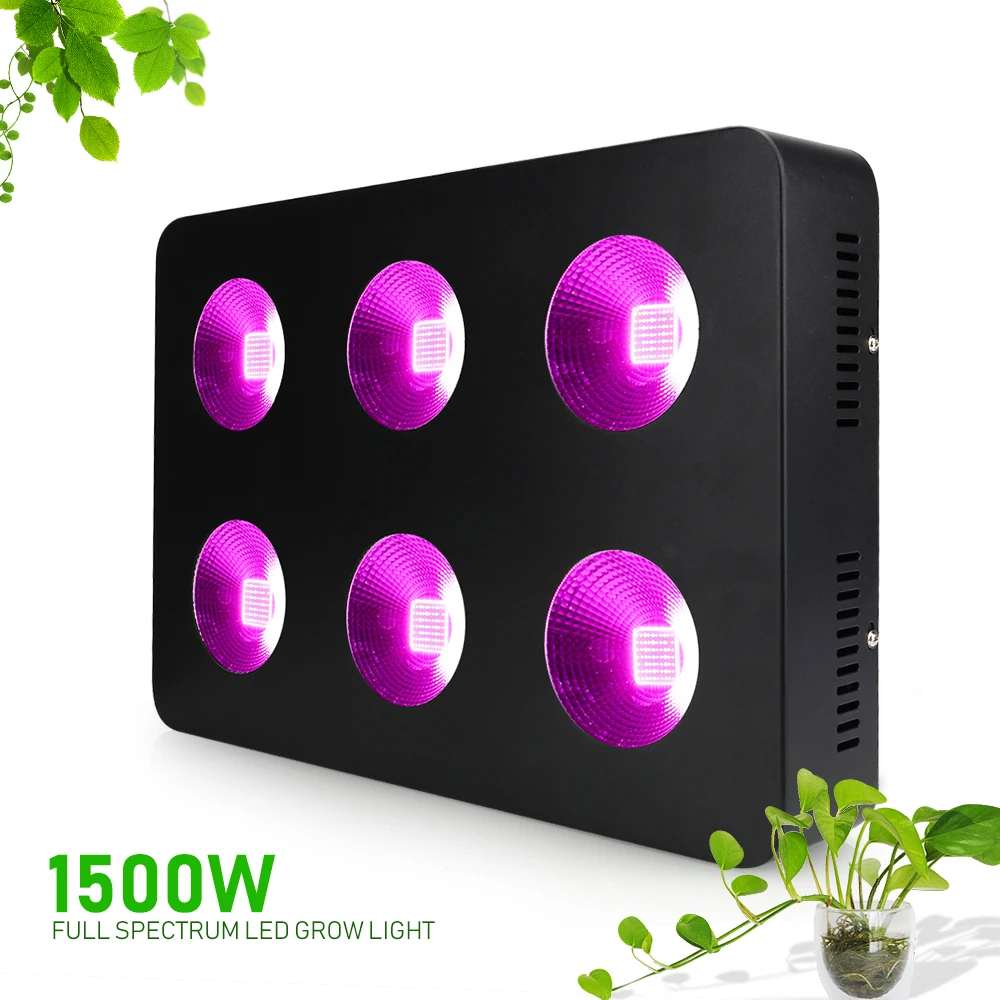 

Full Spectrum 1500W integrated COB Led Grow plant lamp for indoor plants grow tent hydroponic system & aquarium led grow light