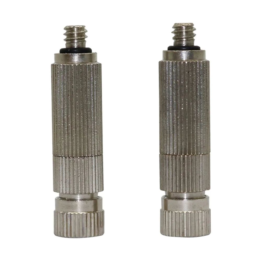 

High Pressure 3/16" Male Thread Net Filter Fogging Sprayers 0.1~0.5mm Misting Sprayers Garden Cooling Humidify Accessories 5pcs