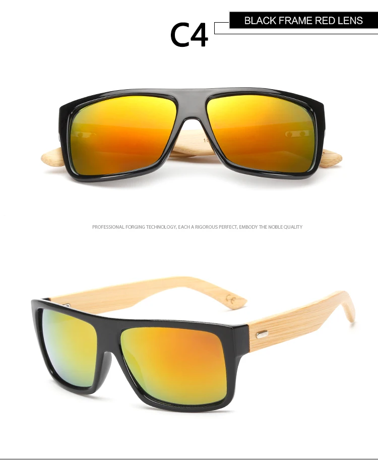 BOYSEEN/Новые бамбуковые солнцезащитные очки мужские солнцезащитные очки в деревянной оправе женские зеркальные оригинальные деревянные очки Oculos de sol masculino 1523