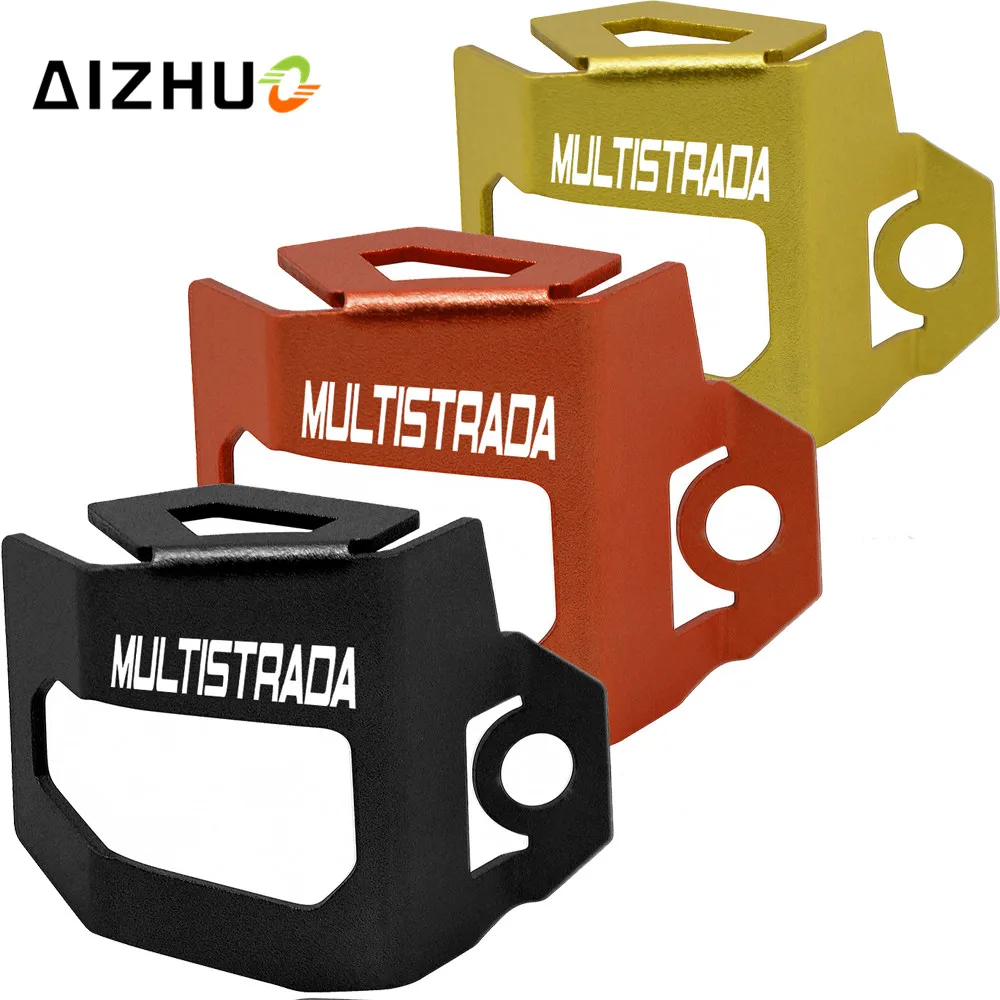 

Motorcycle CNC Rear Brake Fluid Reservoir Guard Cover Protect For Ducati MTS1100 MTS 1100 S 1200 Multistrada 1100 1200 MTS1200