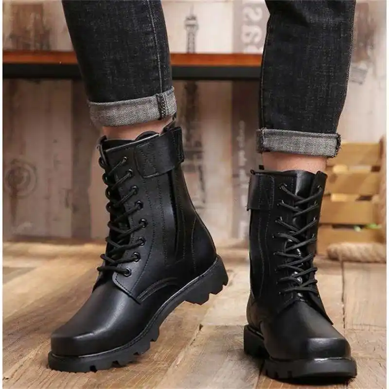 Meskie Zimowe Stalowe Toe Buty Ochronne Skorzane Buty Wojskowe Rosyjskie Najcieplejsze Naturalne Welniane Meskie Sniegowe Buty Motocyklowe Podstawowe Buty Aliexpress