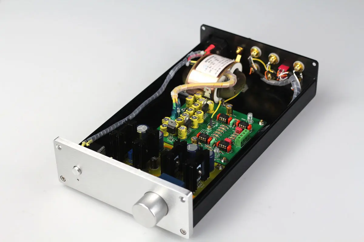 

ZEROZONE Finished hifi Class A Dual differential FET preamp / RIAA MM Phono preamp L6-2