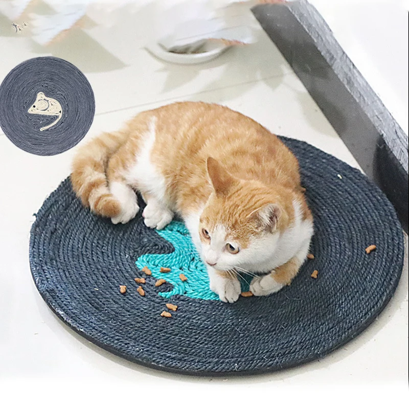 

Sisal Cat Toy Scratch Board Pad Mat Cats Climber Bed Pet Interactive Scratcher Play Scratch Bite Products Suppliers Tools Toys