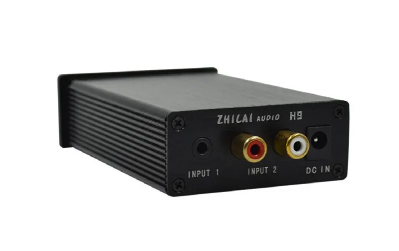 2016 ZHILAI H9 DC 24V Digital HIFI Earphone Amplifier Headphone Amp TPA6120A2 Chip + Adapter Plug + Power Supply Two Audio Input (3)