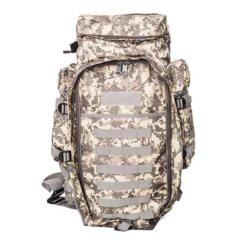 

60L Outdoor Backpack Pack Rucksack Tactical Bag for Hunting Shooting Camping Trekking Hiking Traveling(ACU camouflage)