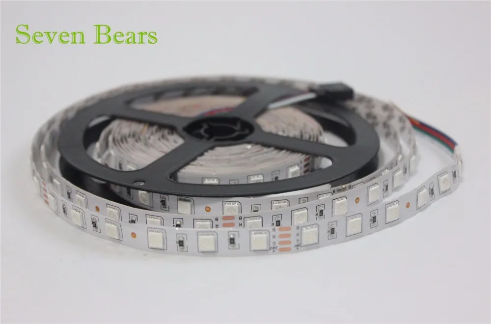 IP20/65 DC24V Светодиодная лента 5050 24 В SMD 5 м 300 светодиодов 60 светодиодов/м белый/теплый