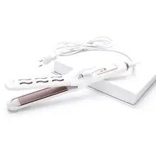 Профессиональный Выпрямитель для завивки волос с европейской вилкой, выпрямитель для завивки, выпрямитель, палочка, керамический турмалин, инструмент для укладки