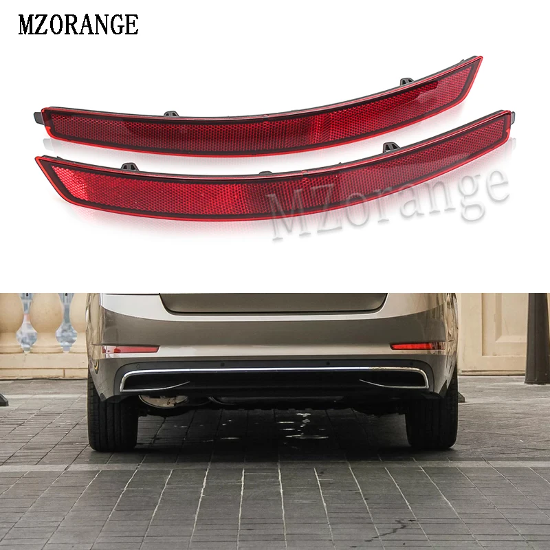 

MZORANGE For Skoda Octavia Hatchback 2017 2018 Car-Styling Rear Bumper Reflector Light Brake Rear Lamp Without Bulb