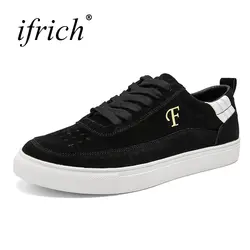 Ifrich новая тенденция Для мужчин S Обувь кожаная для девочек Лоферы цвет желтый, синий; размеры 34–43 Для мужчин S модная обувь Элитный бренд