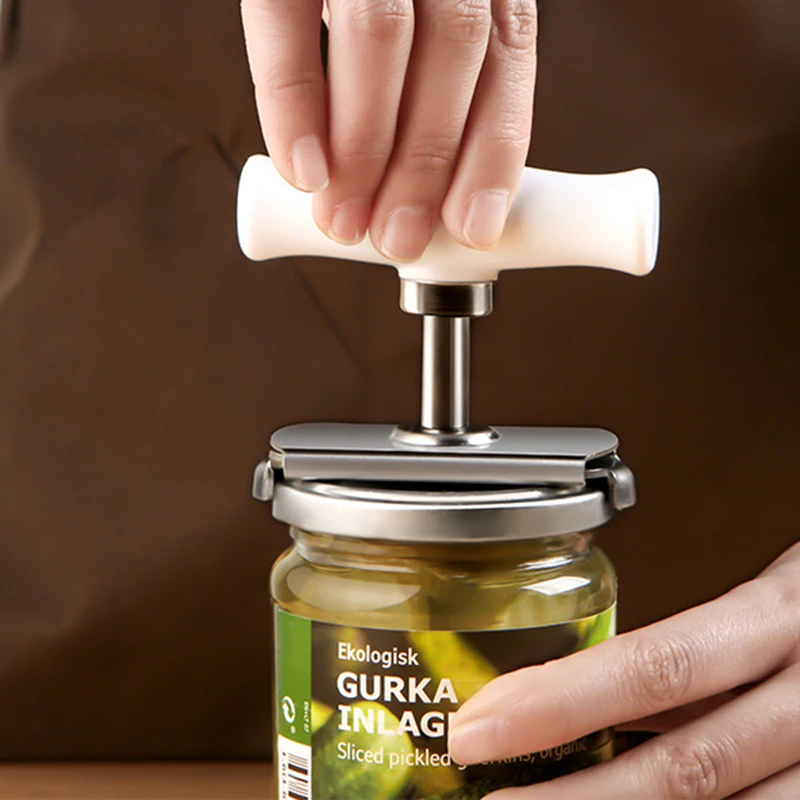 

Stainless Steel Kitchen Gadgets Can Opener Adjustable Jar Openers Manual Spiral Seal Lid Remover Twist Off Screw Bottle Opener