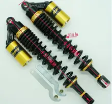 Um par de 420mm Auto Amortecedores de Ar Da Motocicleta Universal Para Honda Suzuki Yamaha Kawasaki ATV Go Kart Quad Sujeira Esporte Bikes