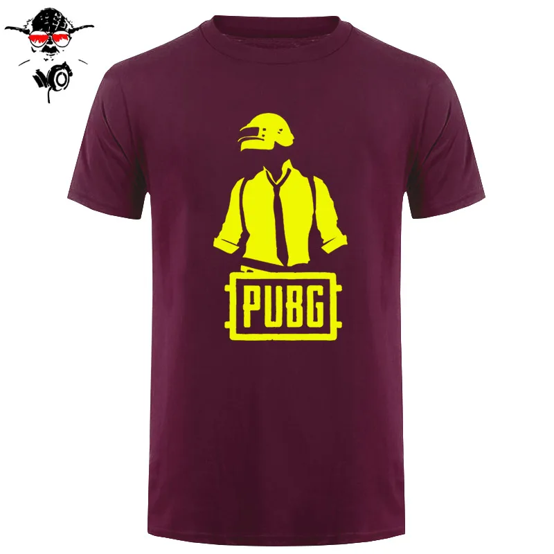  New PUBG TShirt Playerunknowns Battlegrounds Gaming Tees Gamers Pubg T-shirt Cartoon t shirt men Un