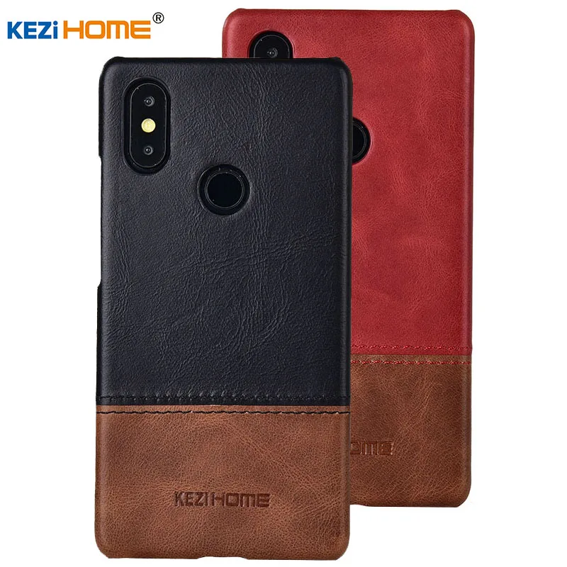 Чехол для Xiaomi Mi Max 3 KEZiHOME роскошный популярный цвет натуральная кожа твердая