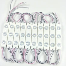 1000 шт./лот суперяркий SMD 2835 Светодиодный модуль впрыска с объективом 120 градусов 1,5 Вт DC12V Водонепроницаемый IP65, теплый белый свет/холодный белый свет